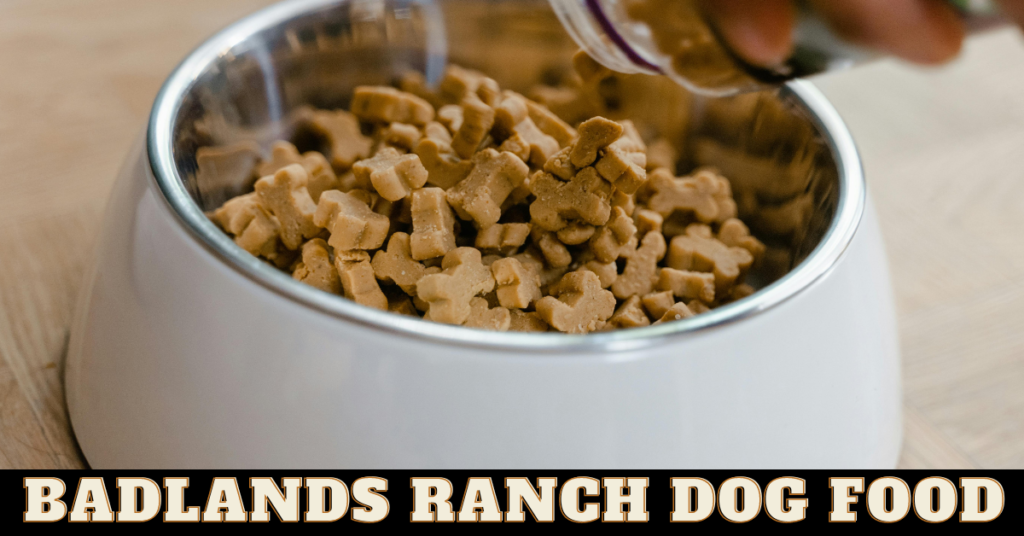 badlands ranch dog food ingredients