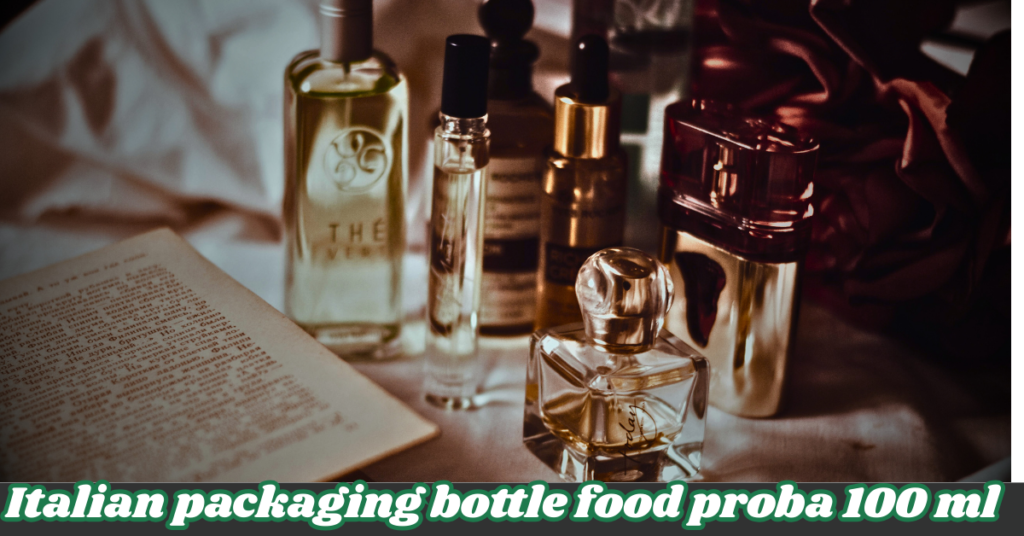 Italian packaging bottle food proba 100 ml price