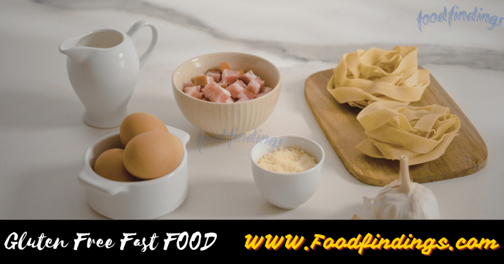 gluten free fast food