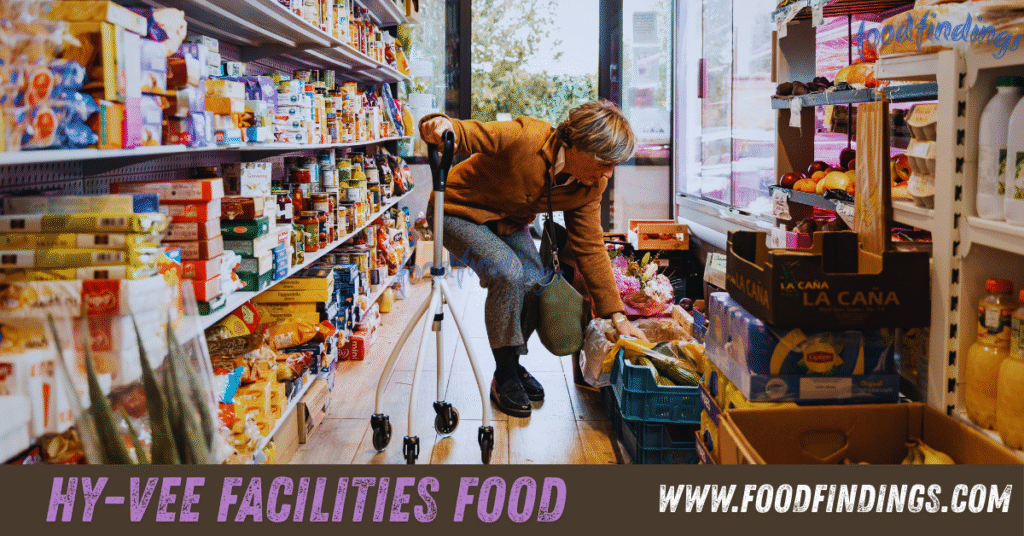 Behind HY-VEE facilities food preparation closure