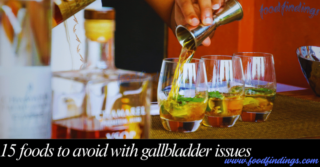 15 foods to avoid with gallbladder issues in UK