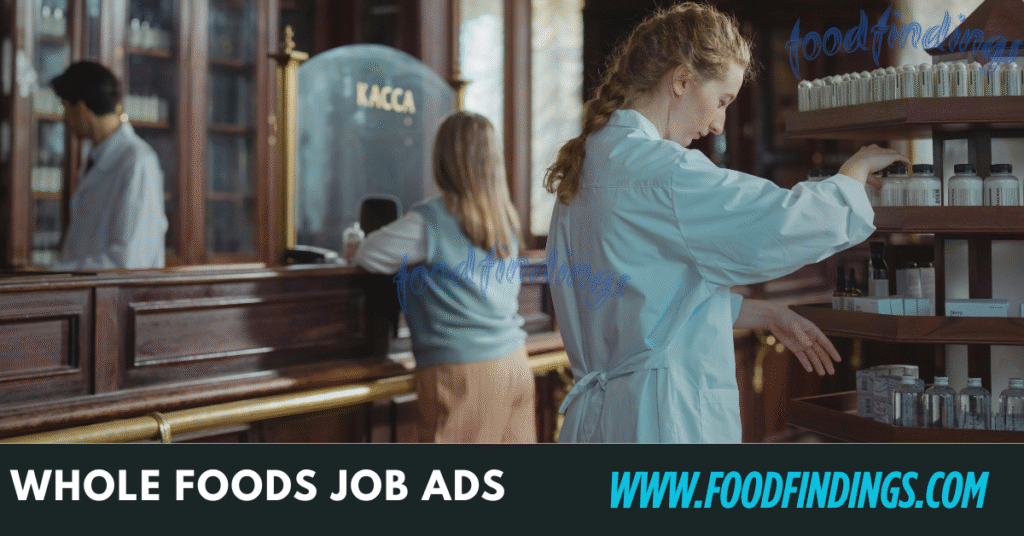 whole foods job ads market